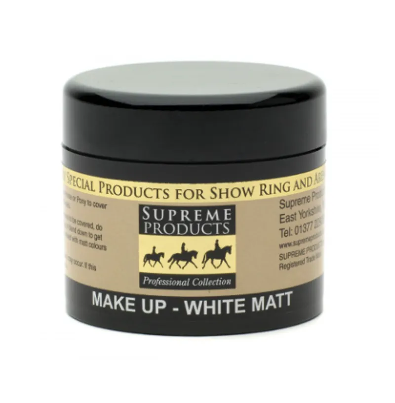 Supreme Products Matt Make Up In White 1 Supreme Products Matt Make Up In White